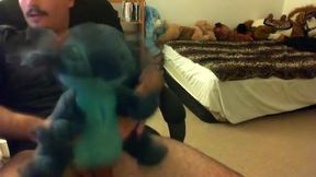 italian otter 10-Pounder vs stitch plush