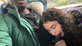 pre shoot bang on bus in prague