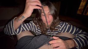 Watch me suck cock and eat ass