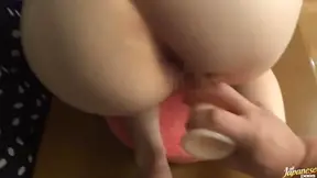 Big Breasted Teen Rei Minami Fucks Herself With A Dildo 2