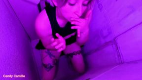 My First Glory Hole at Swinger Party (swallow 4 Cumshots)