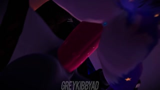 A Fox Deer was so desperate to be penetrated with cat cock...~