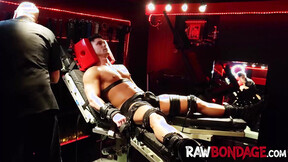 Willing sub Devin Franco gets into a bondage & endure pain for pleasure