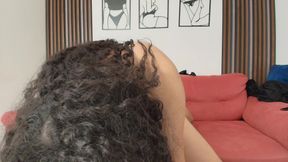 neighbor says to let her watch a movie