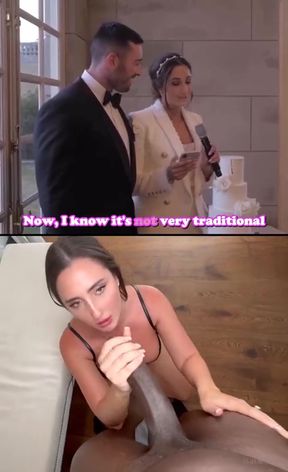 Hot wife takes BBC and enjoys cuckolding experience