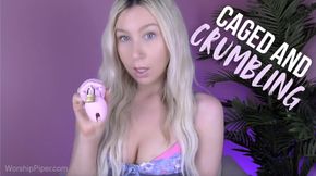 Caged and Crumbling: Chastity Tease Femdom POV