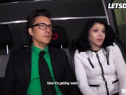 Tattooed Bitch Mini Hotcore Gets The Hardcore Sex She Deserves In Bus - LETSDOEIT
