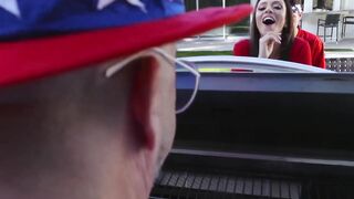 "Teens Sluts Share Step-Moms Big Dick In A Wild Threesome"