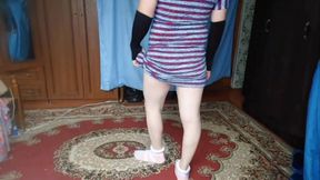 Stunning Sissy Looking Beautiful While Being Naughty Tonight