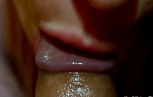 Dickforlily, amazing tongue studies my foreskin-day