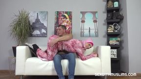 He caught his hijab wife with a dildo