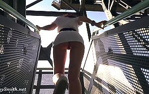 Jeny Smith compilation: Public flashing moments (January 2019)