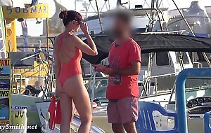 Jeny Smith compilation: Public flashing moments (January 2019)