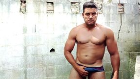 yuri gaucho - bodybuilder horny and cumload