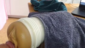 Creampie Fleshlighte Closeup