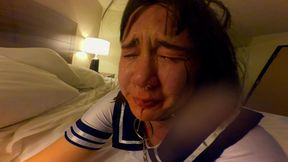 Face Fucking A Nasty Bitch!