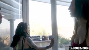 Jimmy shows them around the house &mdash;  leading to some action in the bedroom
