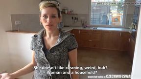Blonde Wife Cheating her Husband