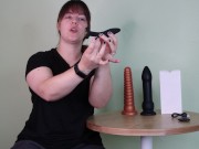 Toy Review - 3 New Hismith Toys! Bullet Dildo, Anal Plug, and Heating Remote Controlled Prostate Toy