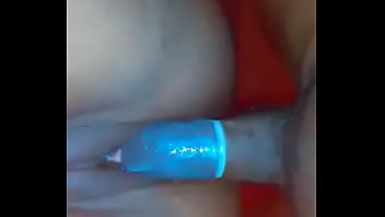 Stretching That Slim Pussy Out