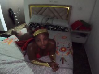 Chat It Up With a Marvelous Black Wonder Woman In My Bedroom On My Couch Made Her Suck My Knob To Stay For The Night - Mastermeat1