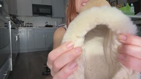 After Workout Smell my Stinky Uggs JOI CEI