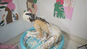 A Very Messy Masturbation Session