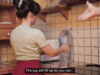 STEP-SIBLINGS film a FAKE ADULT MOVIE, but it doesn't go well