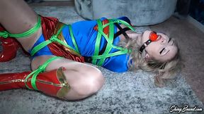 Supergirl Cosplay Bondage