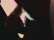 Hung Latino Jerking off under the desk at Work