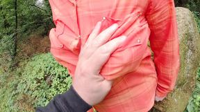 Titty Slapdowns in Public View