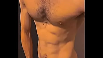 Fit guy bwc solo big dick masturbation and abs