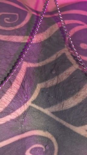 CUffed and anal fucked by Honey Play Box DIldo   Clip 1