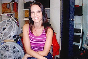 Jennifer Dark in the Back Room