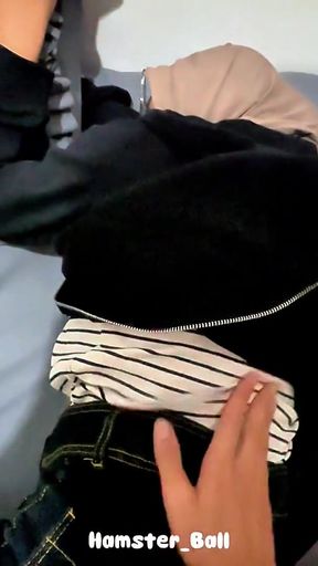 A MILF Desi Hijab Housemaid I Cheated on, Then Fucked   Clip 1