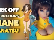 Joi Portugues - Diane Nanatsu Jerk off Instruction - CUM FOR ME BABY!!!
