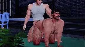 Uncensored Gay Porn cartoon with big dicks and massive loads