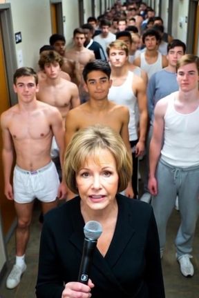 Hot granny takes on young professor in steamy college affair