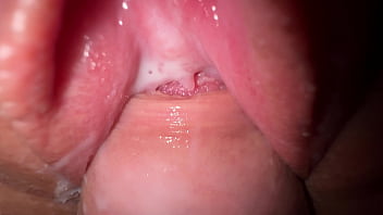 Close up fuck, amazing creamy pussy and rubbing cumshot