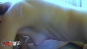 young redhead lola bella gets her ass fucked for a few tickets in the camper van - remastered