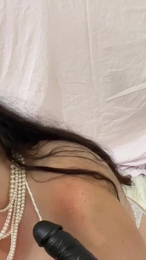Bride blows groomsmen bukkake fantasy