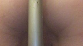 Oil twerk and pole grind with a nice view of pussy