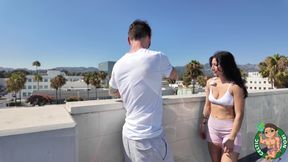 Bts Public Affair Vol.3 Petite Latina Takes Alexa Chains Erewhon Beverly Hills Rooftop