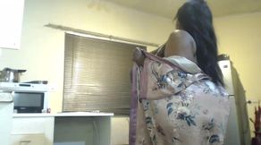 Horny Black SSBBW Strip Teasing and Moaning