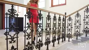 Tattooed stud Misha Maver gets fucked from behind in the woods