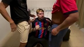 Levei dupla penetra&ccedil_&atilde_o dos meus parceiros de futebol (COMPLETO NO RED)