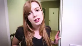 Ginger next door gives a sloppy head