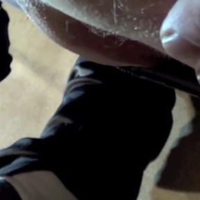 Hard humiliation in basement by badboy insneaker