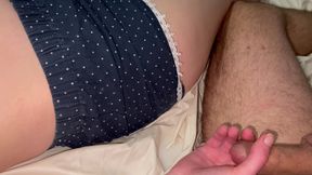 Roommate Helped Me Cum, Quick Handjob