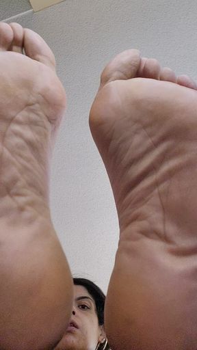 A day in the  life of my foot stool